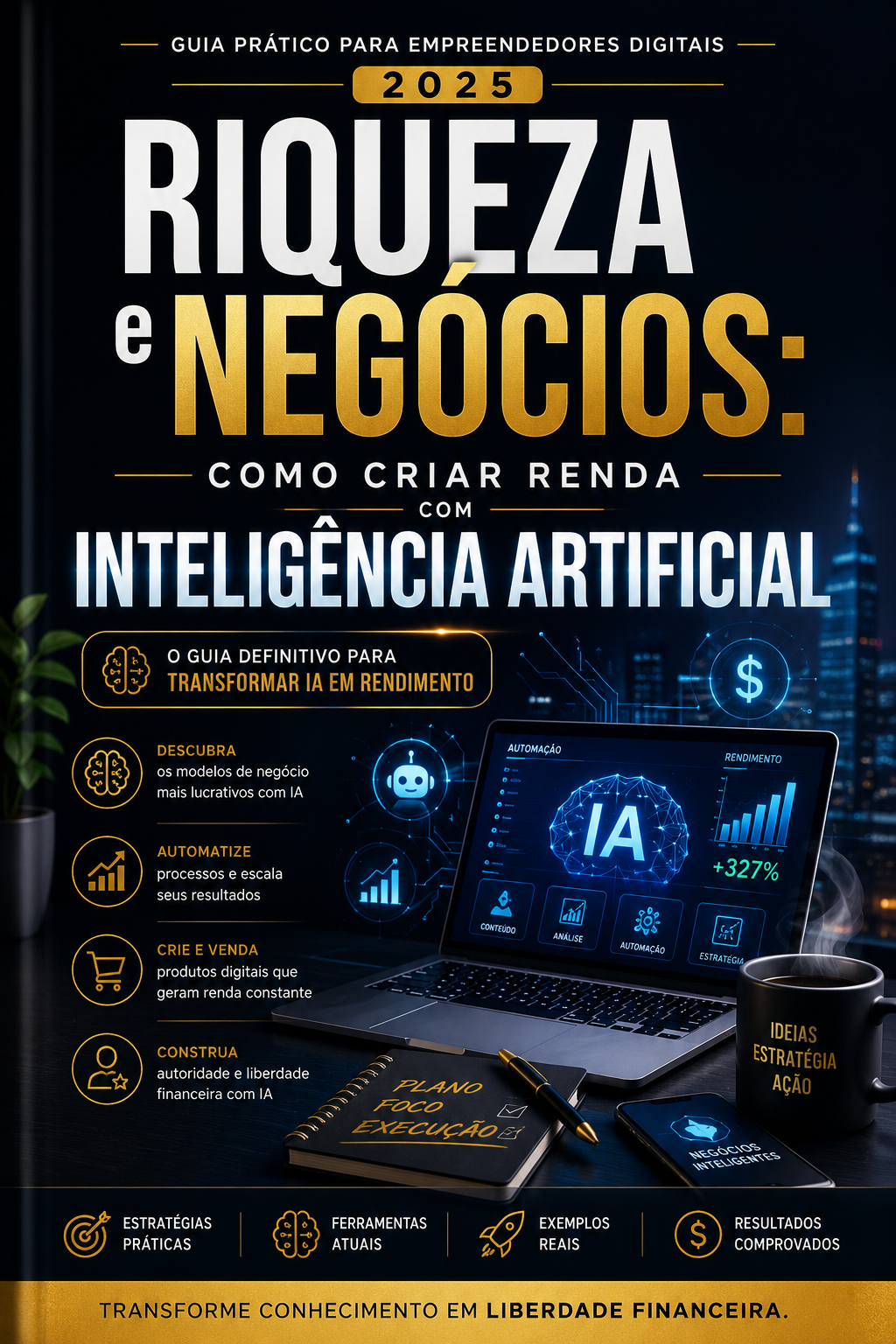 Riqueza e Negócios: Como Criar Renda com Inteligência Artificial